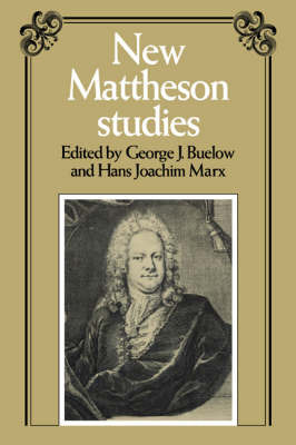 New Mattheson Studies image