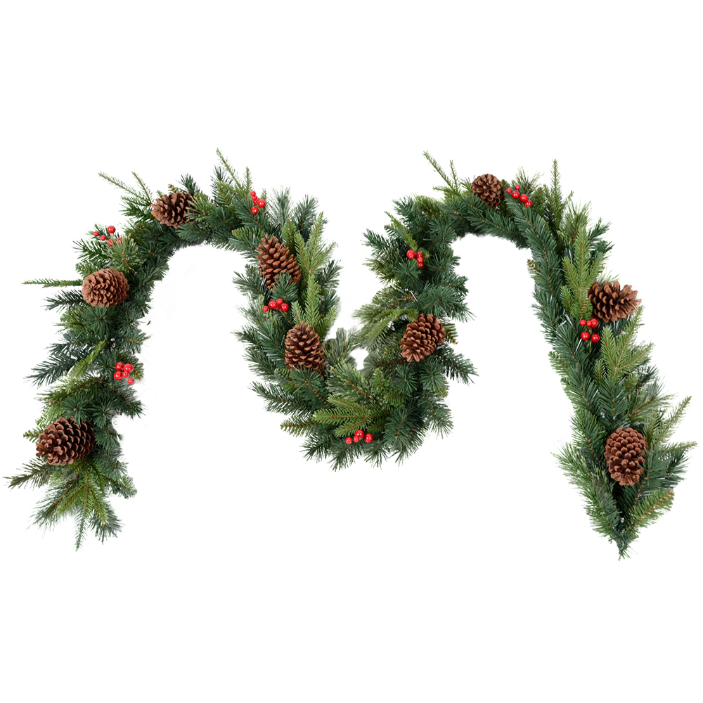 Premium Mixed Decoration Christmas Garland at Mighty Ape NZ