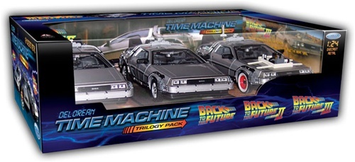 DeLorean Time Machine - Die-Cast Vehicle Set image