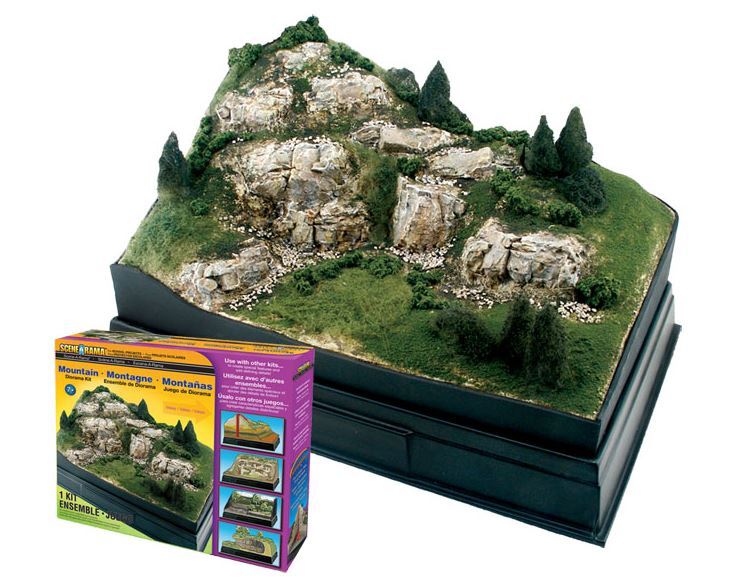 Woodland Scenics Mountain Diorama Kit image