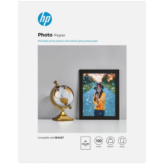 Buy HP Everyday A4 Glossy 180gsm Photo Paper 100 Sheets at Mighty Ape NZ