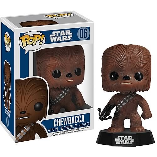 Star Wars Chewbacca Pop! Vinyl Bobble Head Figure