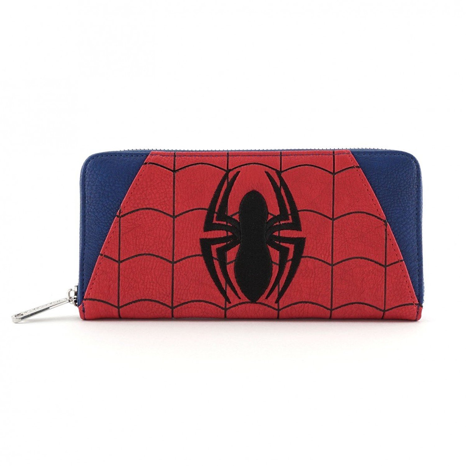 Loungefly Marvel Spiderman Wallet (Red/Blue) Men's at Mighty Ape NZ