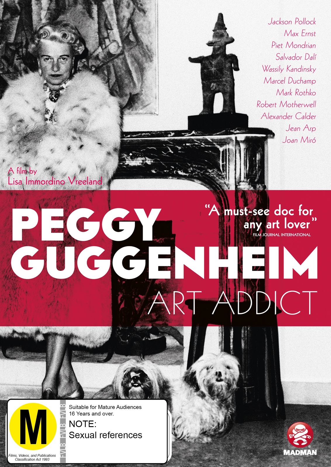 Peggy Guggenheim: Art Addict on DVD image