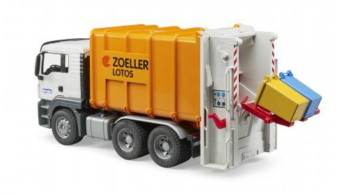 Bruder: MAN TGS Rear Loading Garbage Truck image