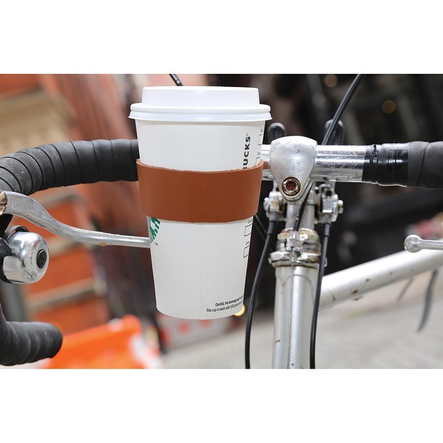 Leather Bike Cup Holder image