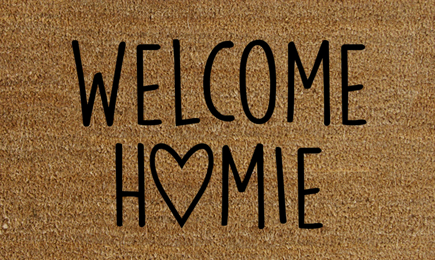 Natural Fibre Doormat - Welcome Homie image