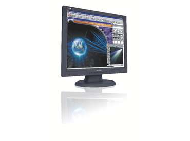 Philips 190S7FB 19  LCD Monitor DVI VGA Black image