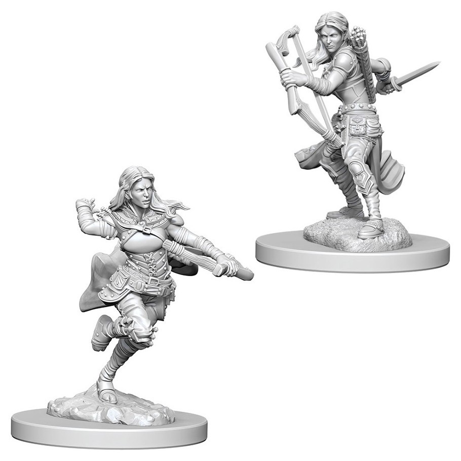 D&D Nolzur's Marvelous: Unpainted Miniatures - Air Genasi Female Rogue image