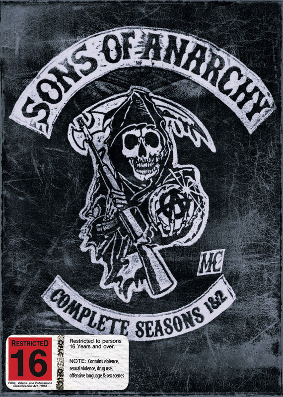 Sons of Anarchy Seasons 1 & 2 DVD Buy Now at Mighty Ape NZ