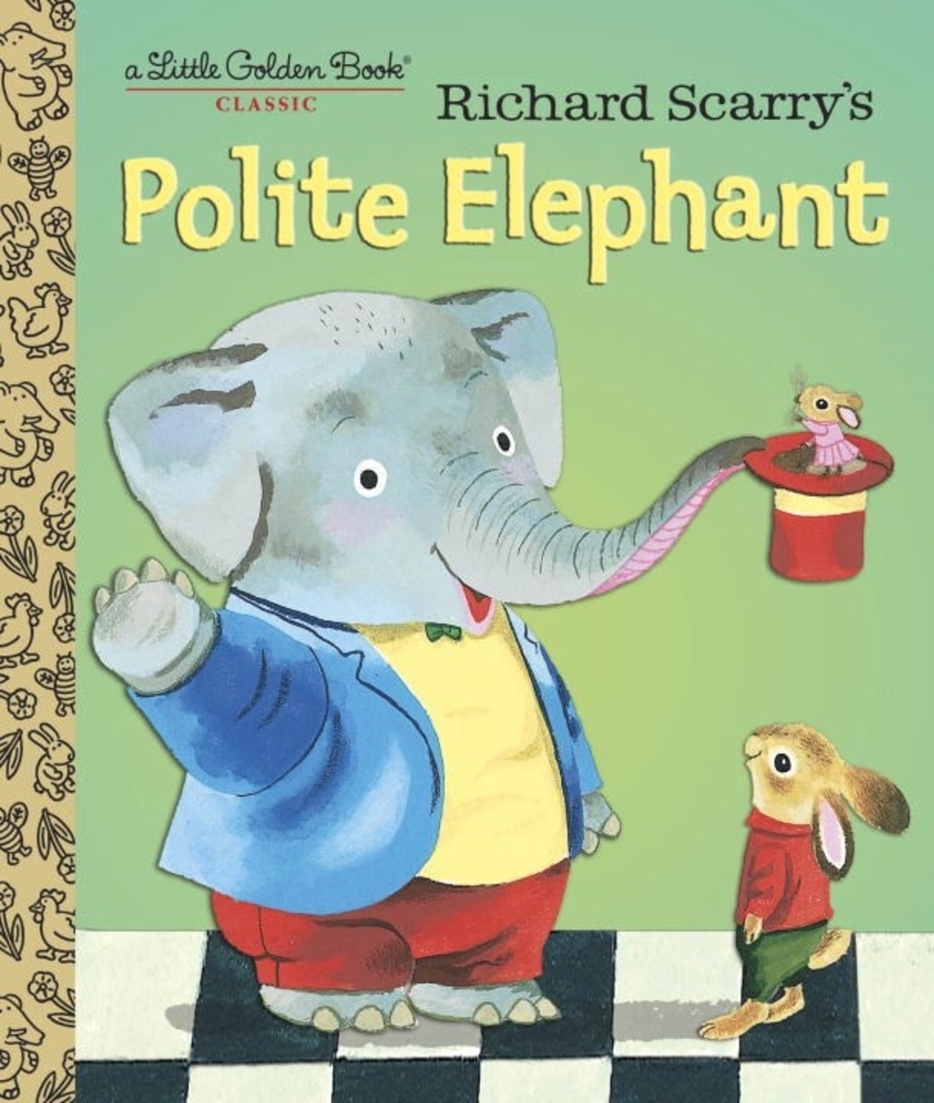 Richard Scarry's Polite Elephant on Hardback by Richard Scarry