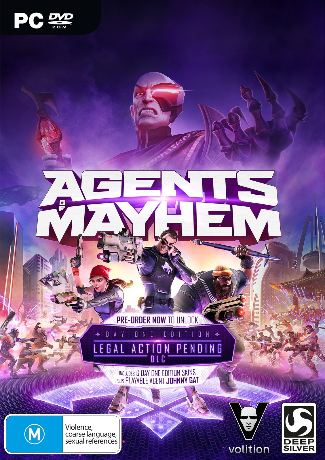 Agents of Mayhem Day 1 Edition for PC Games image