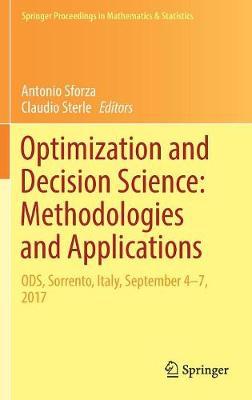 Optimization and Decision Science: Methodologies and Applications image