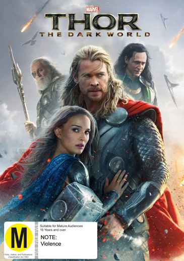 Thor: The Dark World on DVD image