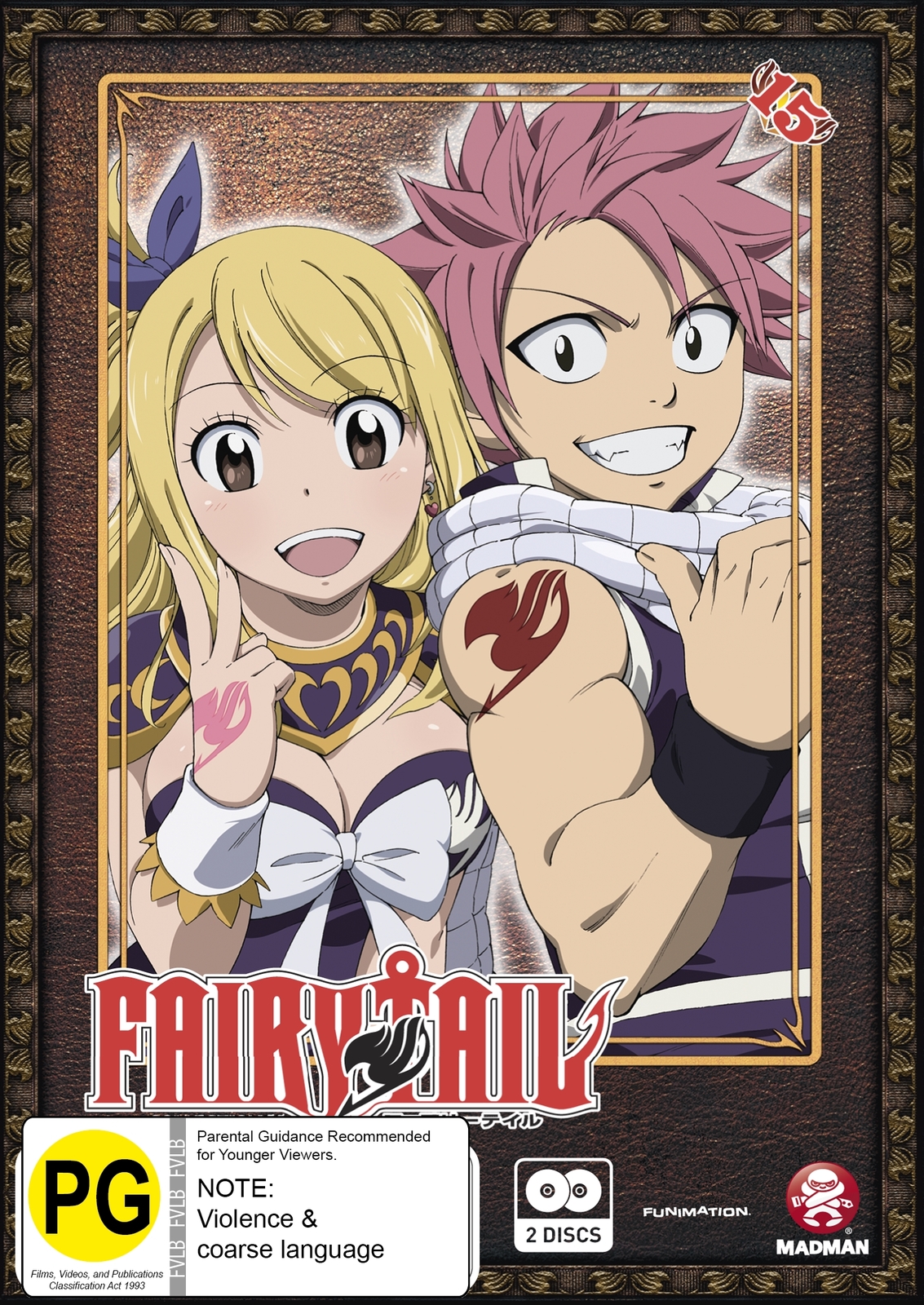 Fairy Tail - Collection 15 on DVD image