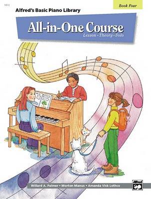 Alfred's Basic All-In-One Course, Bk 4 by Willard A Palmer image