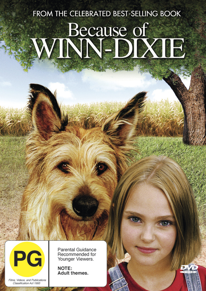 Because of Winn-Dixie on DVD