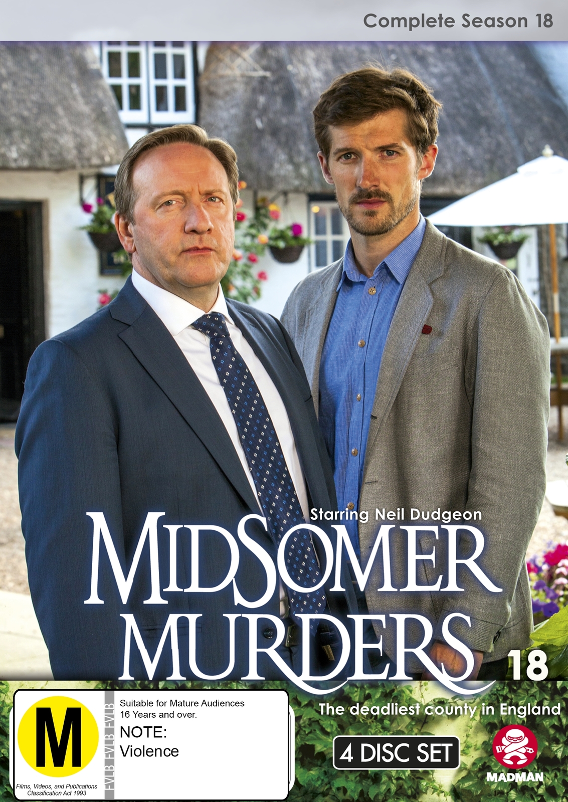 Midsomer Murders: Complete Season 18 (Single Case Version) on DVD