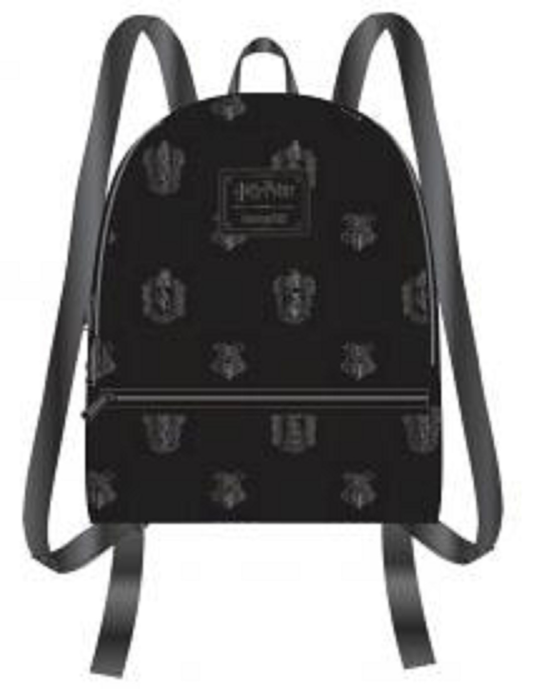 Harry Potter - Black Debossed Mini Backpack image