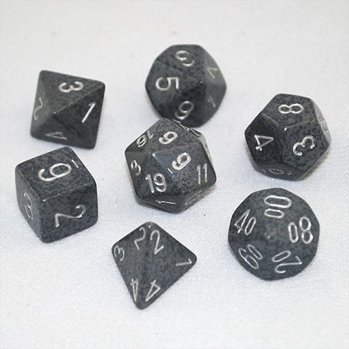 Chessex Speckled Polyhedral Dice Set - Hi Tech image