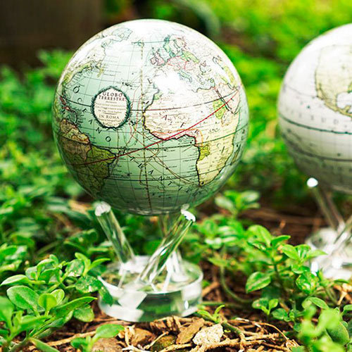 MOVA: Self Rotating Globe - Green Cassini Terrestrial (11.5cm) image