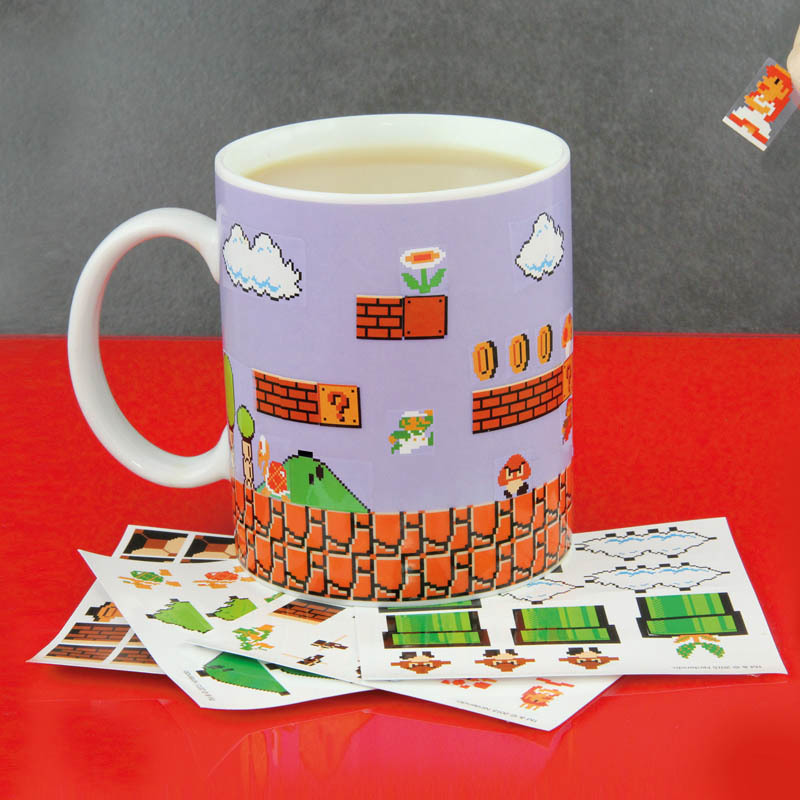 Super Mario Bros. - Build A Level Mug