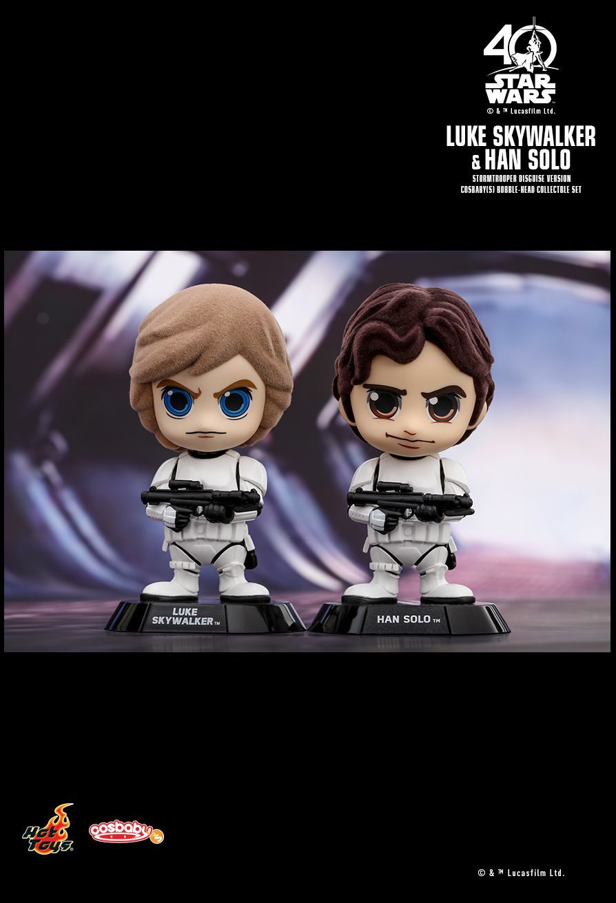 Star Wars - Luke & Han (Stormtrooper Disguise) - Cosbaby Set image