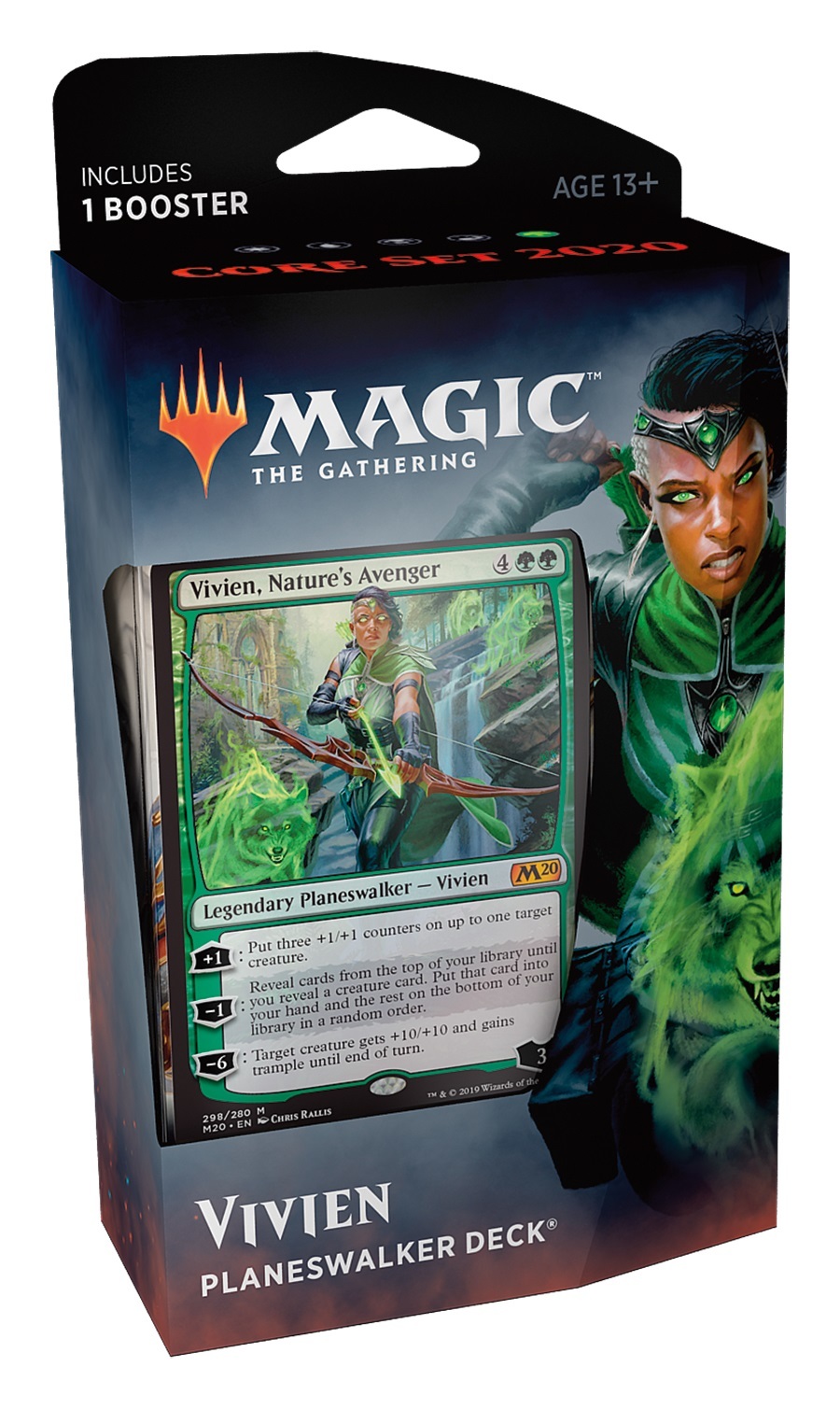Magic The Gathering: Core Set 2020 Vivien Planeswalker Deck image