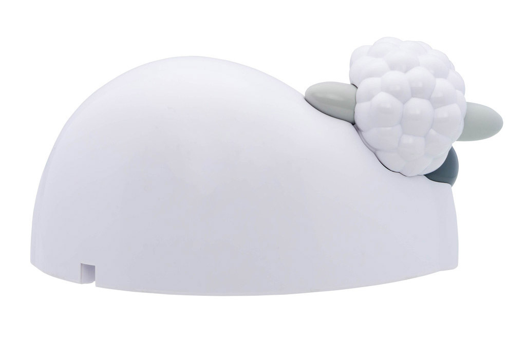 Zazu Sam the Sheep Sleep Trainer Clock - Grey image