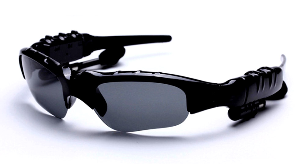 Stereo Headset Sunglasses Bluetooth 4.1 Grey at Mighty Ape NZ