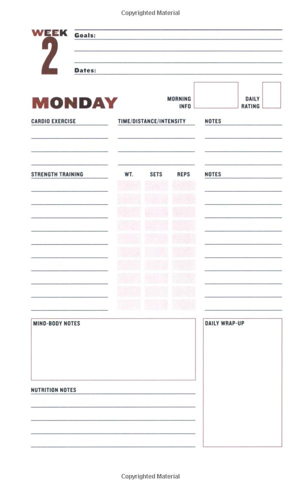 buy ultimate workout log at mighty ape nz workout diary