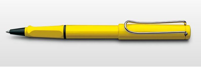 Lamy safari Rollerball Pen - Yellow image