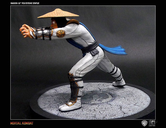 Mortal Kombat 10'' Resin Statue - Raiden