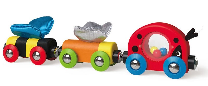 Hape: Lucky Ladybug and Friends Train image