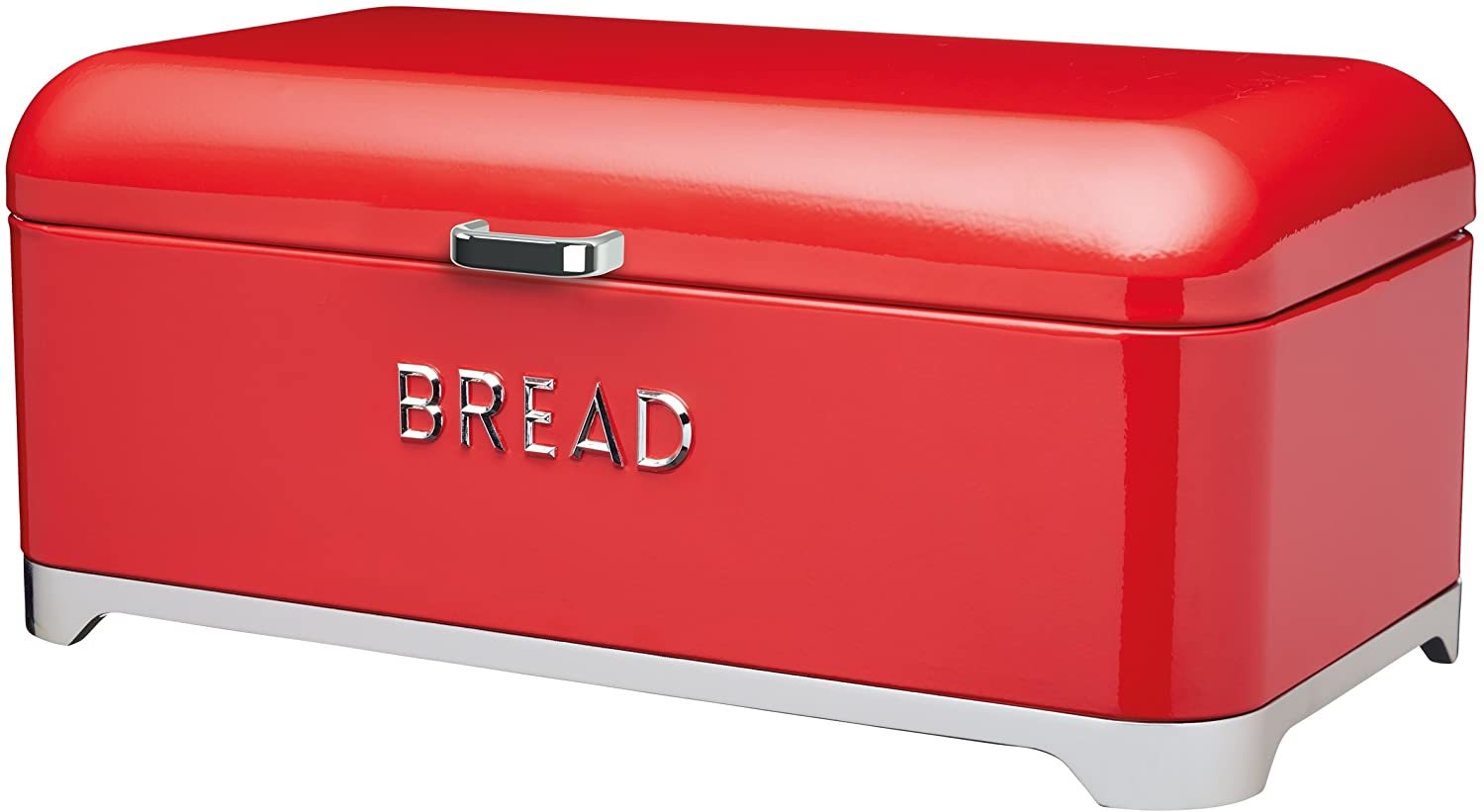 KitchenCraft Lovello Bread Bin Red at Mighty Ape Australia