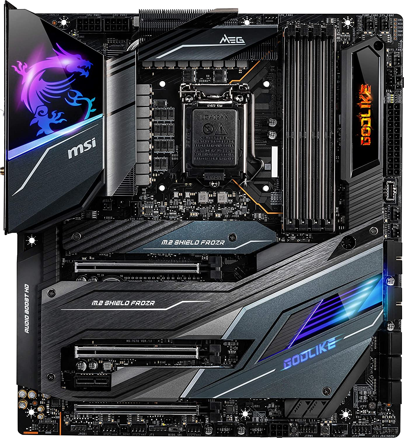 MSI MEG Z490 GODLIKE EATX Motherboard at Mighty Ape NZ