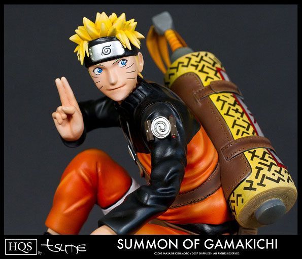 Naruto HQS Summon of Gamakichi Statue at Mighty Ape Australia