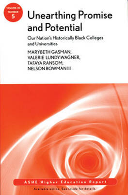 Unearthing Promise and Potential: Our Nation's Historically Black Colleges and Universities image