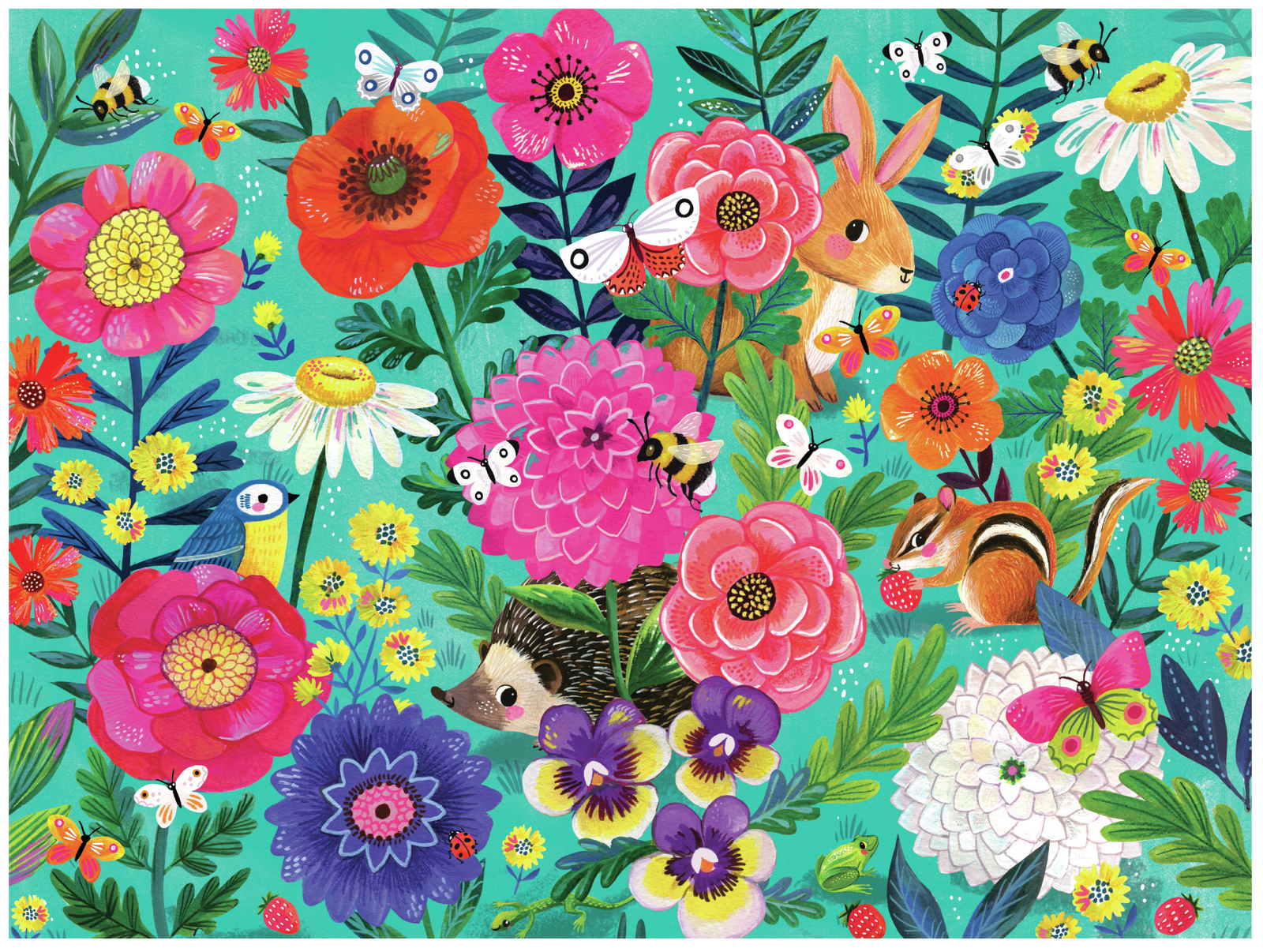 Crocodile Creek: 500-Piece Puzzle - Secret Garden image