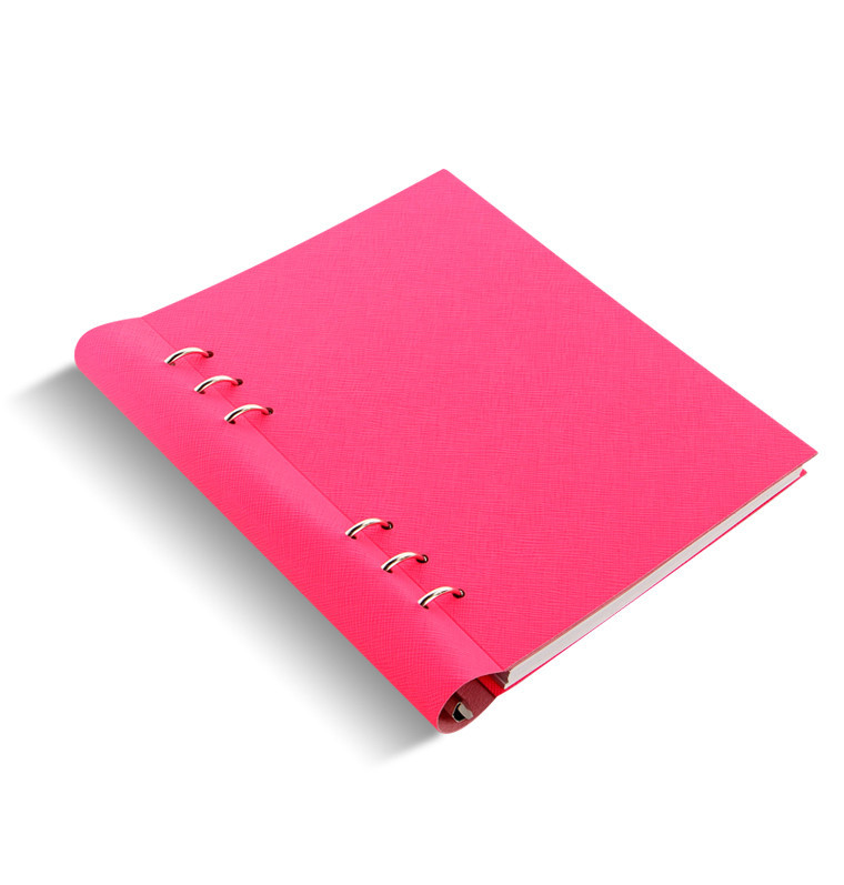 Filofax - A5 Saffiano Clipbook - Fluoro Pink image