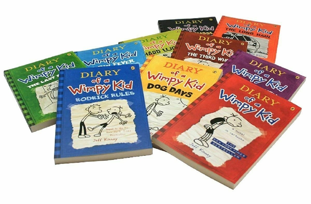 Diary Of A Wimpy Kid – 10-Book Collection by Jeff Kinney image