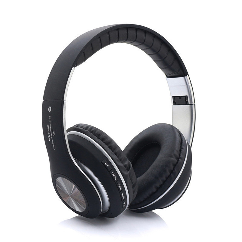 Ape Basics: Wireless Bluetooth Foldable Headset - Black image