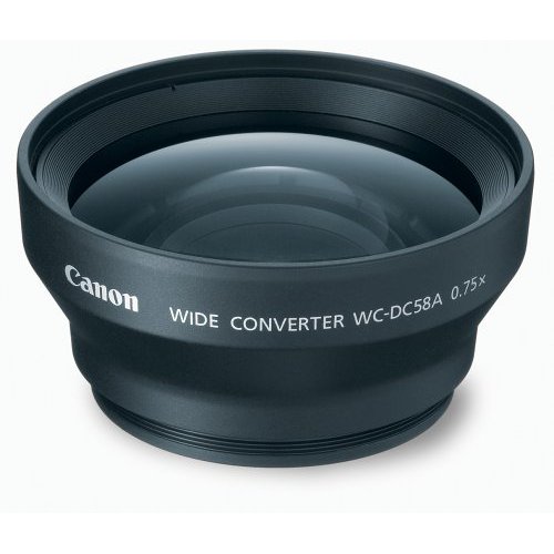 Canon Wide Converter Lens WC-DC58A For S5IS image