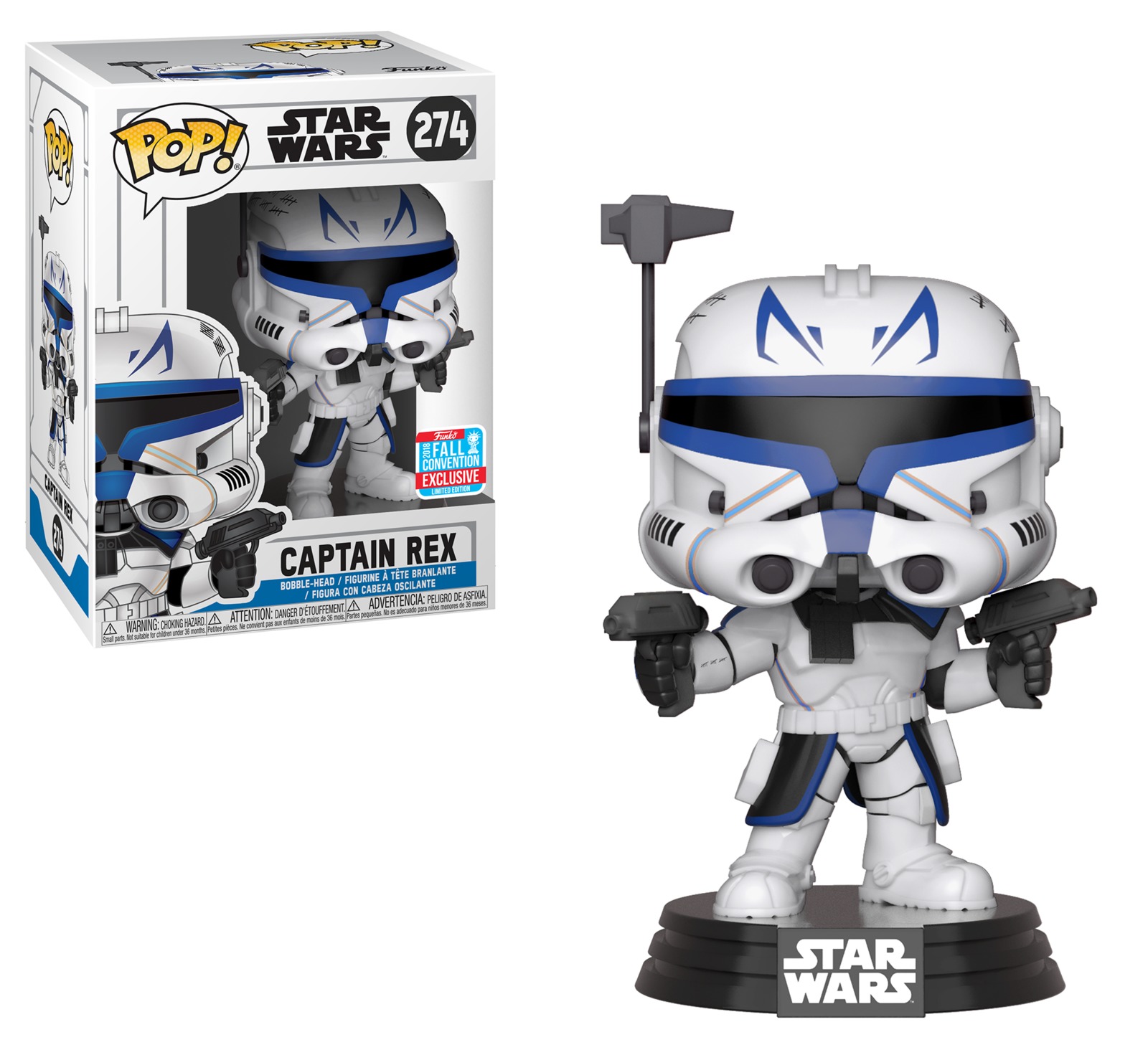 Captain Rex Pop! Vinyl Figure at Mighty Ape Australia