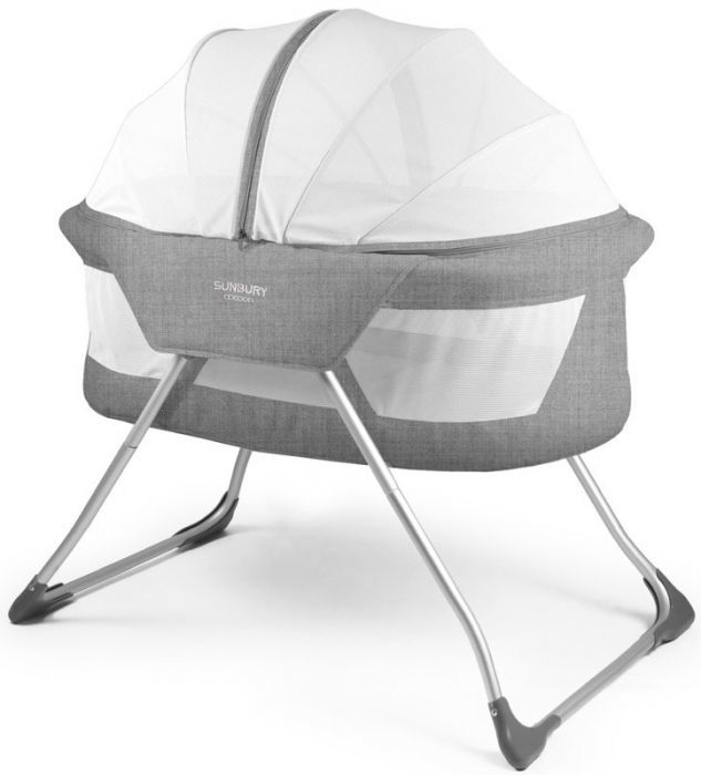 Sunbury: Cocoon Bassinet - Grey Melange image