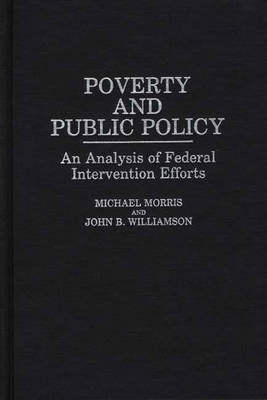 Poverty and Public Policy by Michael Morris image