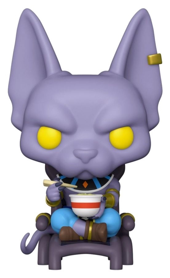 Dragon Ball: Beerus with Noodles - Pop! Vinyl Figure image
