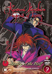 Rurouni Kenshin - V7 - Shadow Of The Wolf on DVD