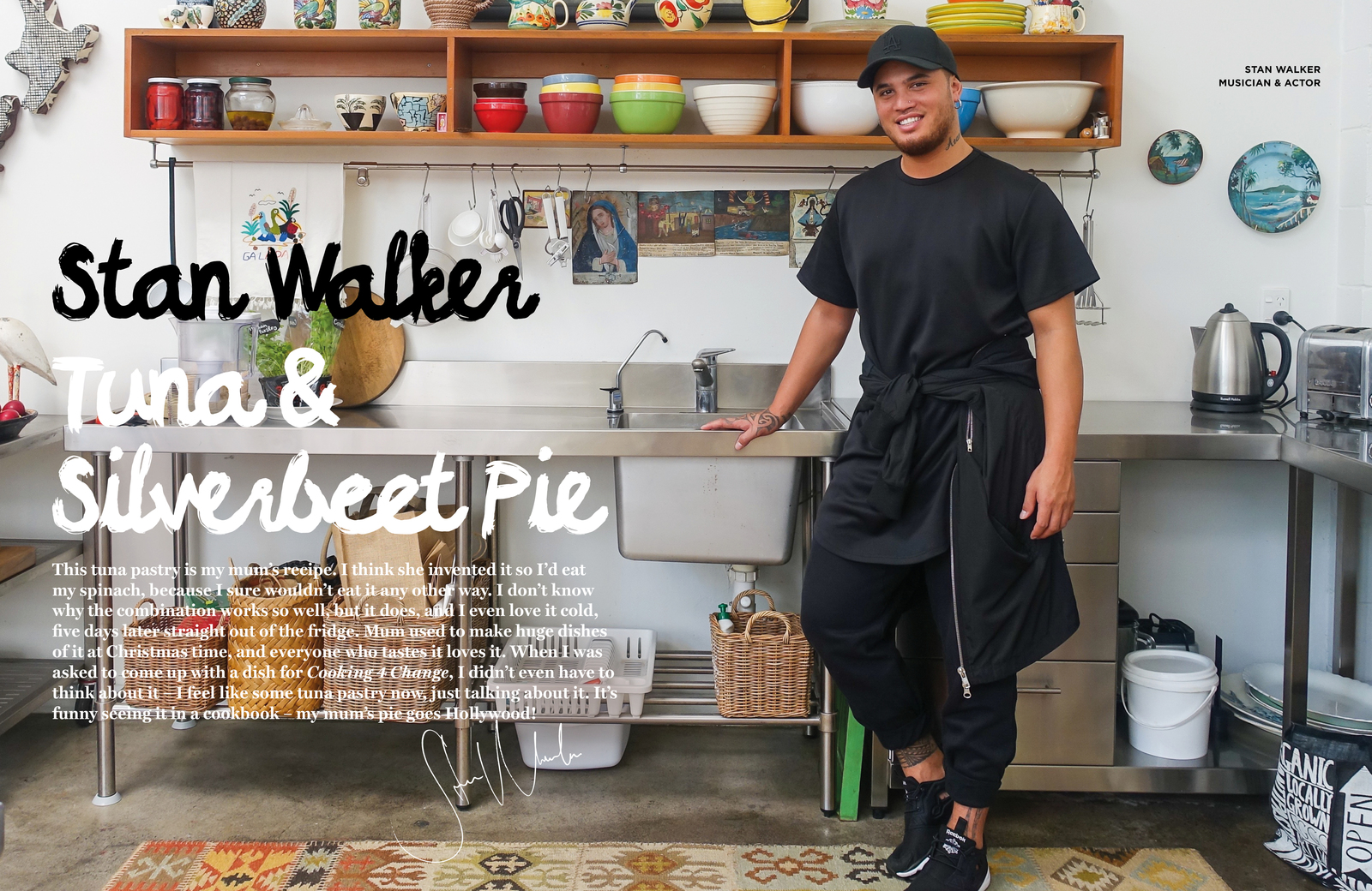 Cooking for Change - 101 Famous Kiwis Share Their Favourite Recipes by Dick Frizzell image