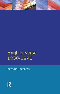 English Verse 1830 - 1890 by Bernard Richards image